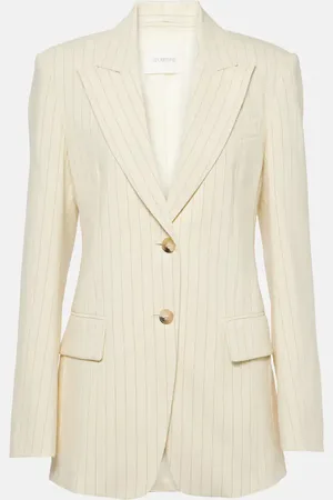 Sportmax Blazer monopetto Aversa a righe