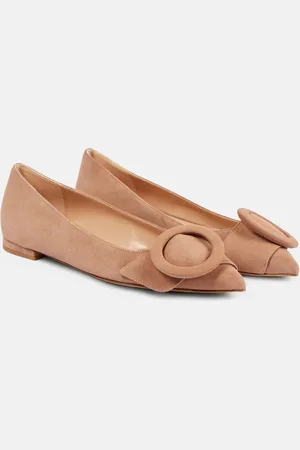 Gianvito Rossi Ballerine in suede