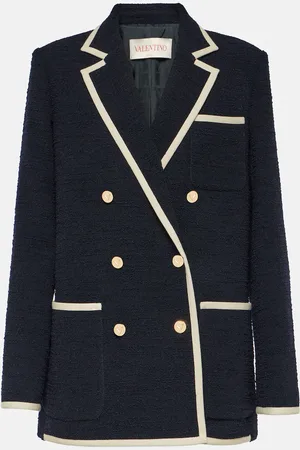 VALENTINO Blazer doppiopetto in misto lana