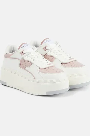 VALENTINO GARAVANI Sneakers Freedots XL in pelle con platform