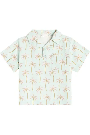 The New Society Polo Palm Springs in cotone e lino