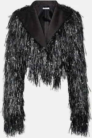 LAQUAN SMITH Giacca cropped Tinsel