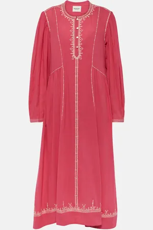 Marant Etoile Abito midi Pippa in cotone