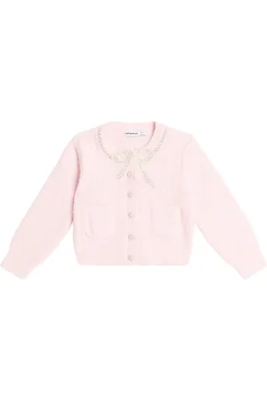 Self-Portrait Cardigan con fiocco
