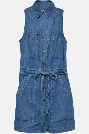 Marant Etoile Miniabito Ines in denim