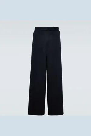 Bottega Veneta Pantaloni a gamba larga in twill