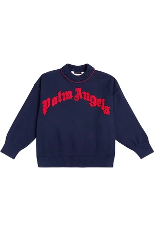 Palm Angels Pullover in cotone con logo