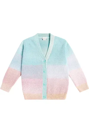 Stella McCartney Cardigan in misto cotone a righe