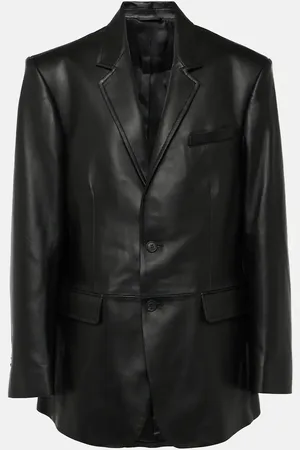 WARDROBE.NYC Blazer in pelle oversize