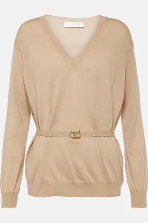 VALENTINO Pullover VLogo Signature in lana vergine
