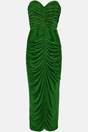 Costarellos Abito bustier midi Aveline in jersey