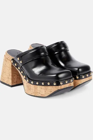 Dorothee Schumacher Mules Cork Contrast in pelle