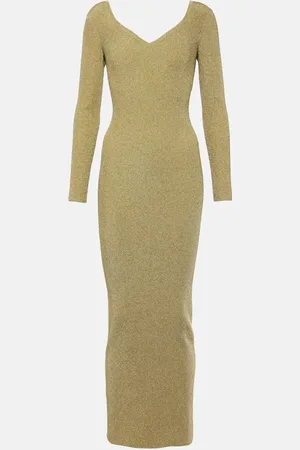 Nina Ricci Abito lungo in lamé