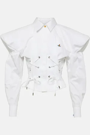 Vivienne Westwood Camicia Gexy in popeline di cotone