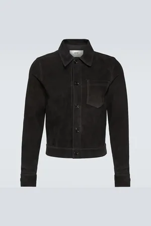 Ami Giacca camicia in suede