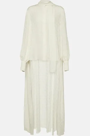 VALENTINO Blusa Toile Iconographe in seta
