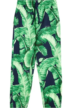Dolce & Gabbana Pantaloni sportivi in jersey di cotone