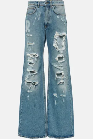 Paco rabanne Jeans a gamba larga e vita alta
