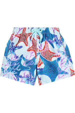 Vilebrequin Costume da bagno Jim con stampa