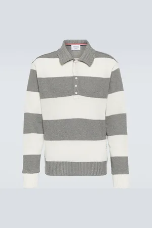 Thom Browne Polo in cotone piqué