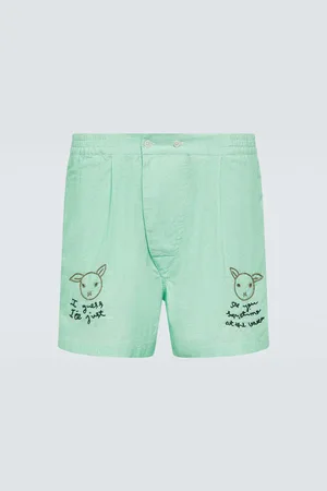 BODE Shorts See You At The Barn in cotone