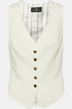 Etro Gilet monopetto
