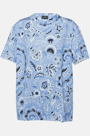 Etro T-shirt in jersey di cotone con stampa