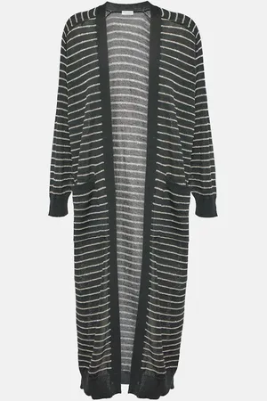 Brunello Cucinelli Cardigan Dazzling in cotone a righe