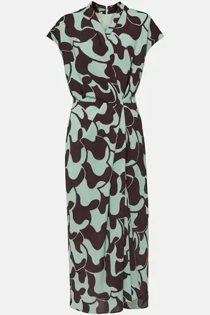 DRIES VAN NOTEN Abito midi in crêpe