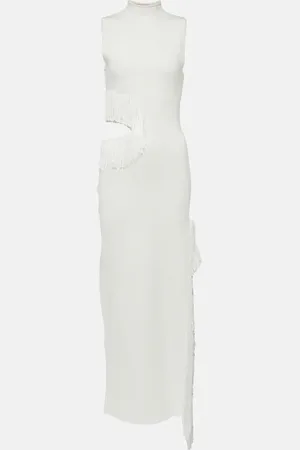 GALVAN Abito lungo Nova con cut-out