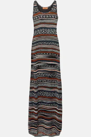 Missoni Abito lungo a righe