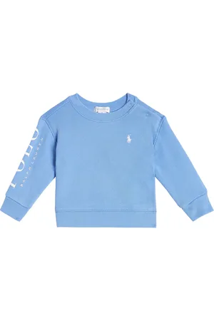 Ralph Lauren Baby - Felpa in misto cotone con logo