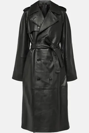 WARDROBE.NYC Trench in pelle