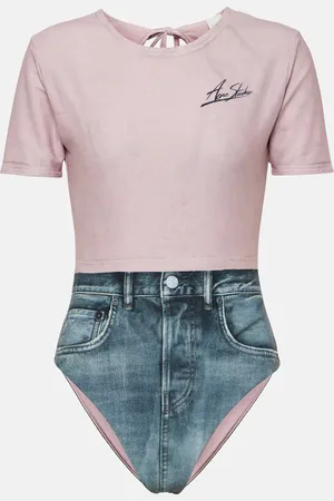 Acne Studios Costume da bagno Etee con stampa