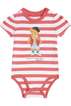 Ralph Lauren Baby - Tutina Polo Bear a righe