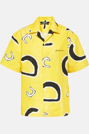 Jacquemus Camicia bowling Jean in cotone con stampa