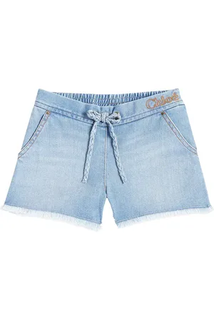 Chloé Chloé Kids Shorts di jeans