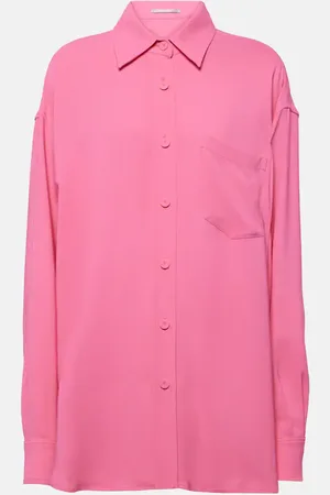 Stella McCartney Camicia oversize in crêpe