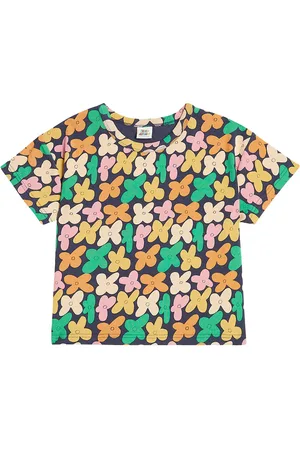 Jelly Mallow T-shirt Flower Field in misto cotone