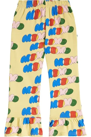 Jelly Mallow Pantaloni Momo in cotone con volant