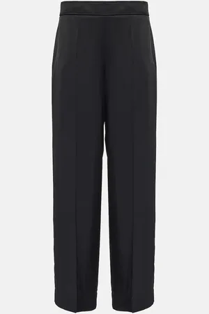 Jil Sander Pantaloni a gamba larga e vita alta