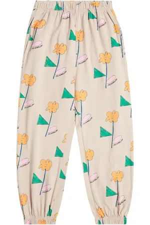 Jelly Mallow Pantaloni sportivi in cotone con stampa