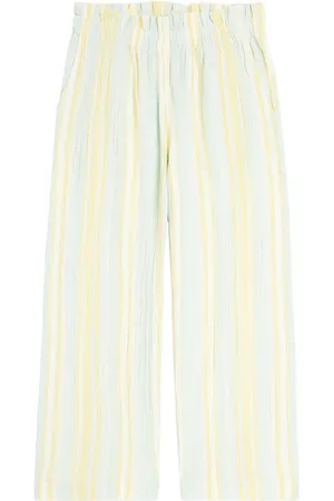 BONPOINT Pantaloni Aloise in cotone a righe