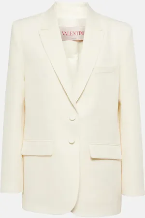 VALENTINO Blazer in Crepe Couture Toile Iconographe