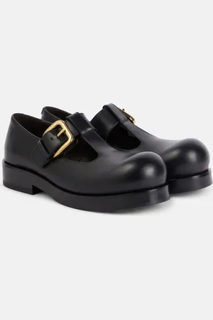 Bottega Veneta Ballerine Mary Jane Helium in pelle