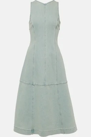 Proenza Schouler White Label - Abito midi Arlet in twill
