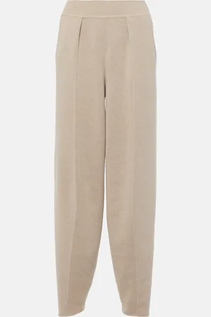 Loro Piana Pantaloni affusolati Ashi in cashmere