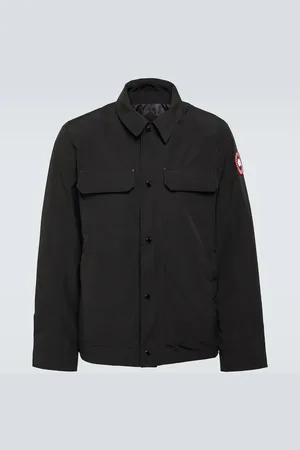 Canada Goose Giacca Burnaby Chore con logo