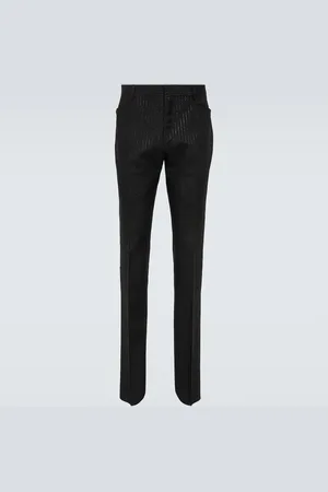 Tom Ford Pantaloni slim Atticus in misto lana