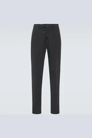 Loro Piana Pantaloni chino Pantaflat in misto cotone